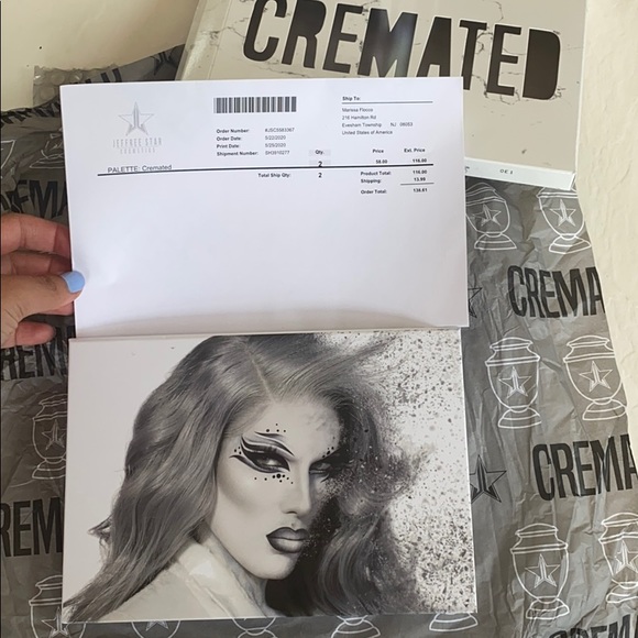 ‼️SOLD‼️Jeffree Star Cremated Palette *UNOPENED* - Picture 2 of 6